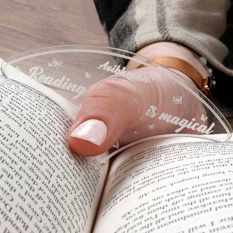 Personalised Book Page Holder