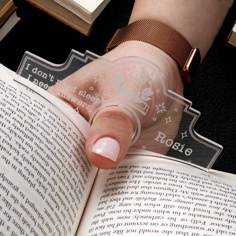 Personalised Book Page Holder