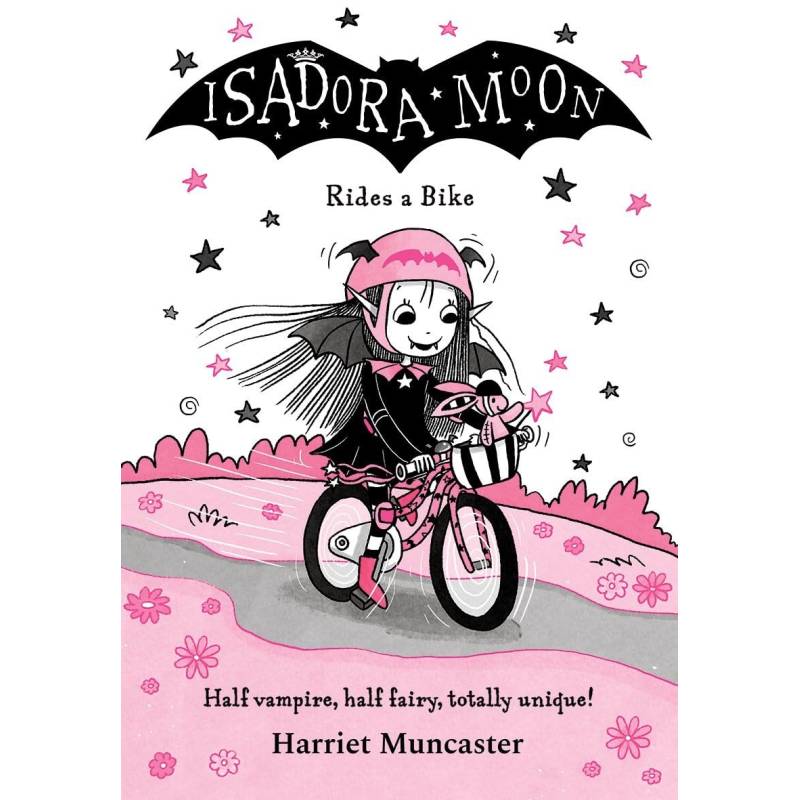 Isadora Moon rides a bike