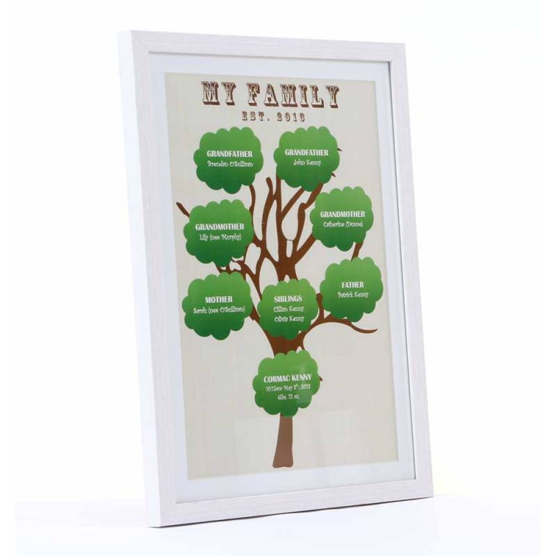 Family Tree Personalised Frame