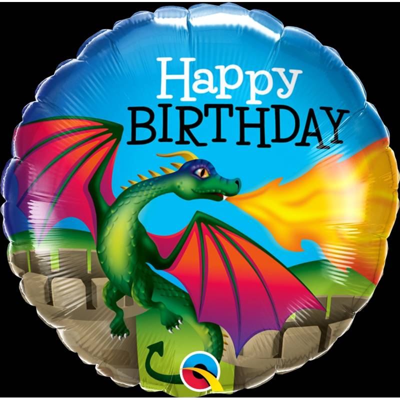 Happy Birthday Dragon Balloon in a Box