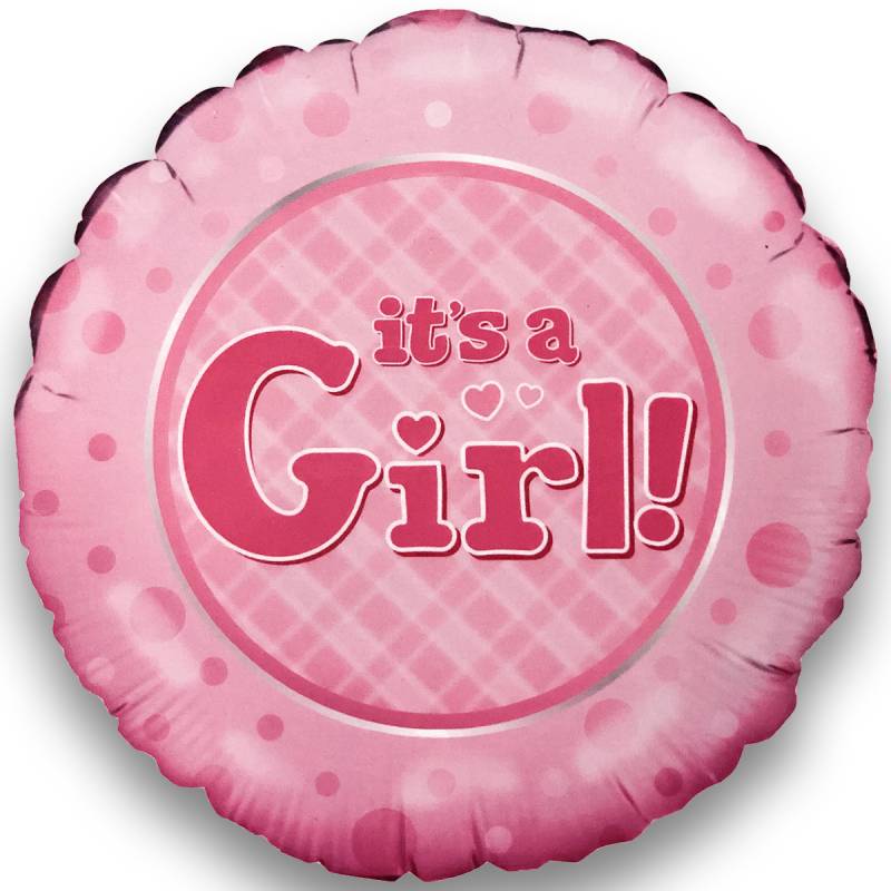 Baby Girl Balloon in a Box