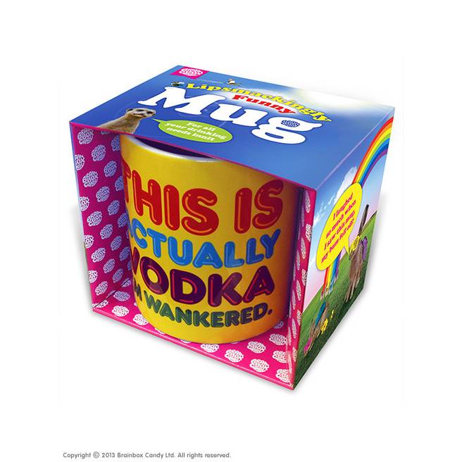 Vodka Wankered Boxed Mug