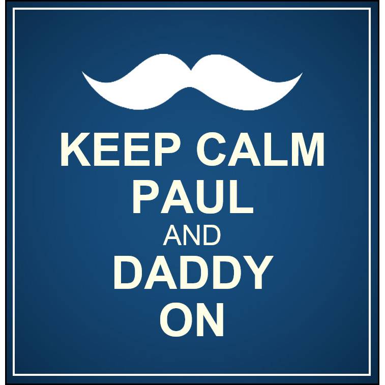 Keep Calm Daddy On Personalised Mug