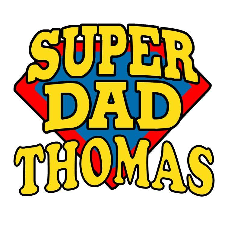 Superdad Personalised T-Shirt