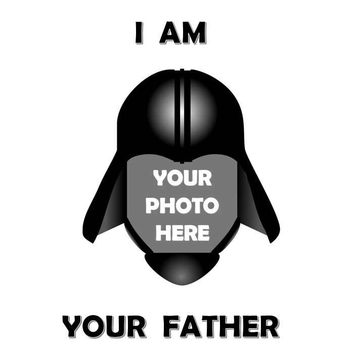 I Am Your Father Photo Personalised T-Shirt