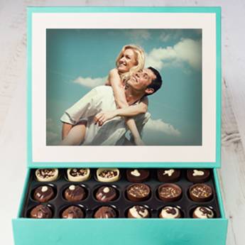 Personalised Chocolate Keepsake Photo Box 790g