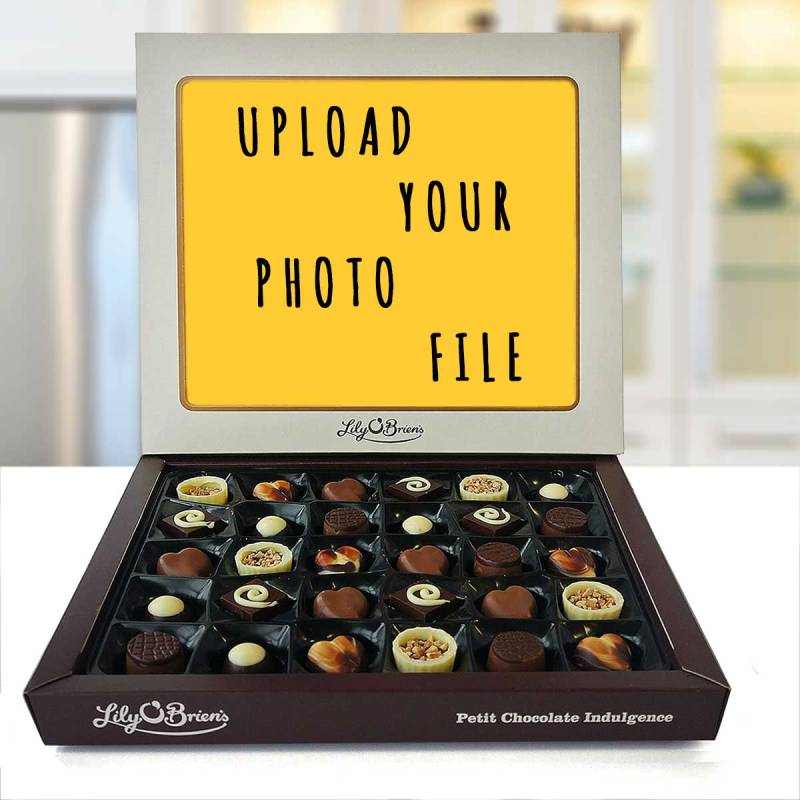 Personalised Chocolate One Photo Box 290g