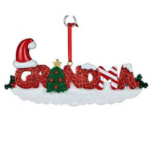 Personalised Christmas Ornament - Grandma