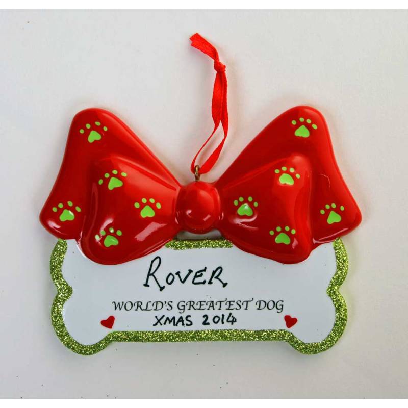 Personalised Christmas Ornament - World's Greatest Dog