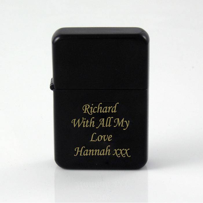 Engraved Steel Lighter