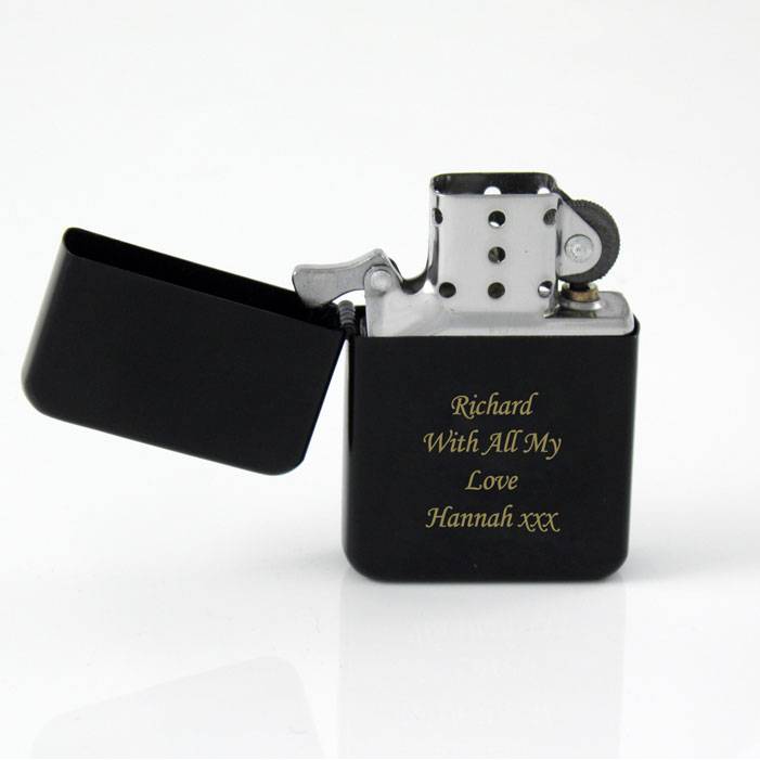 Engraved Steel Lighter