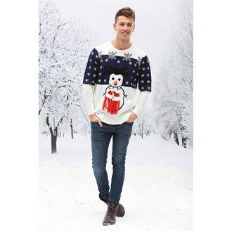 3D Christmas Jumper - Snowman