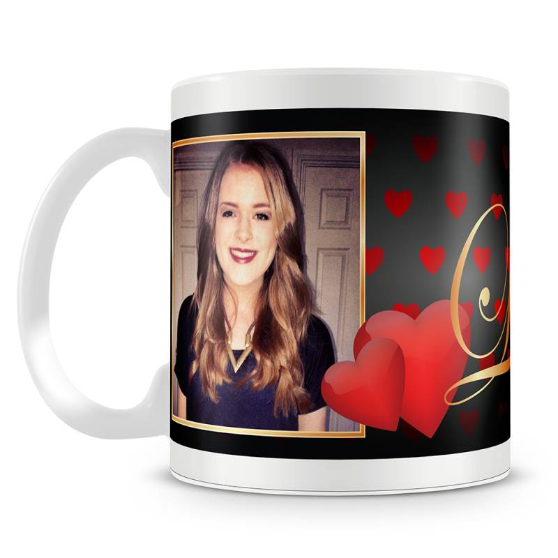 Cupid Love Personalised Photo Mug