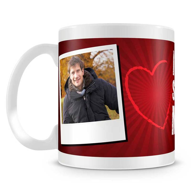 Polaroid Love Personalised Photo Mug