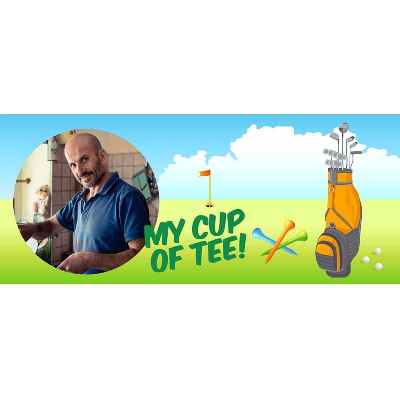 Golf My Cup of Tee Personalised Photo Mug