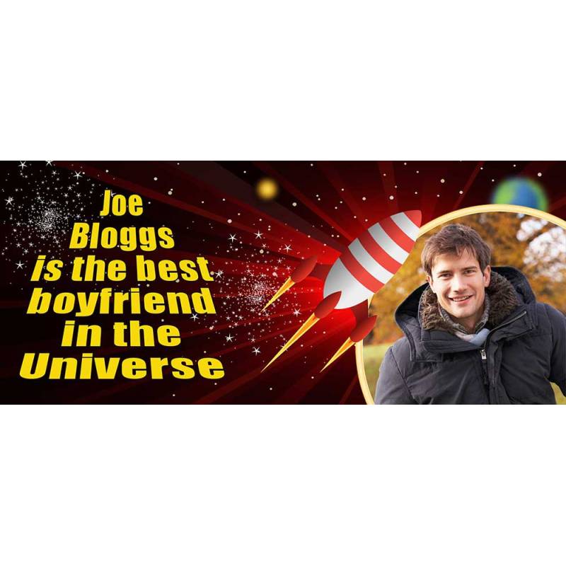 Best In The Universe Personalised Photo Mug