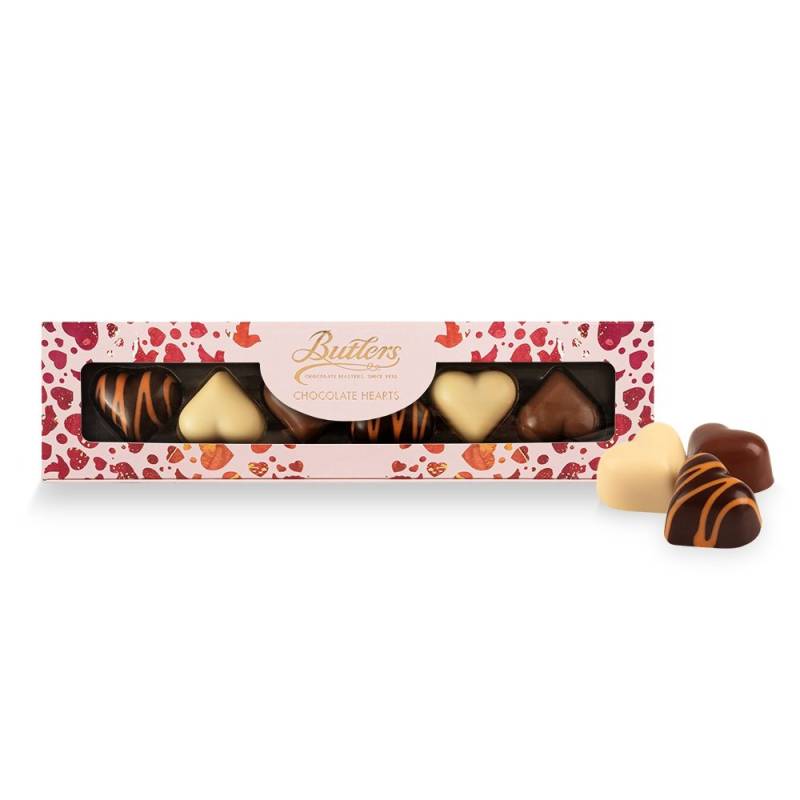 Butlers Heart Six Chocolate Heart Stick