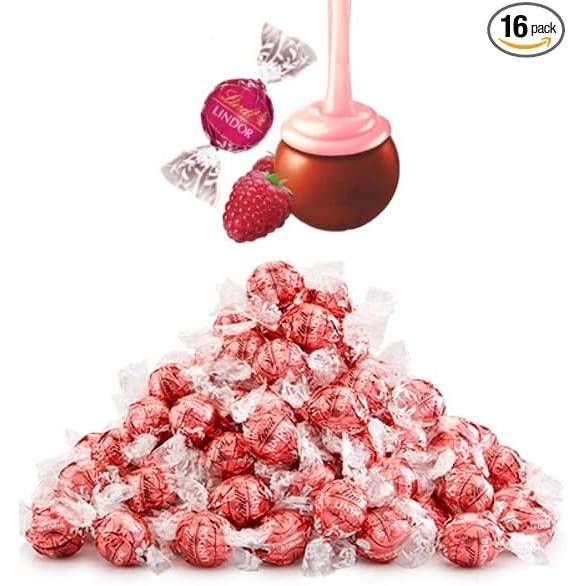 Lindt Lindor Raspberry & Cream 200g