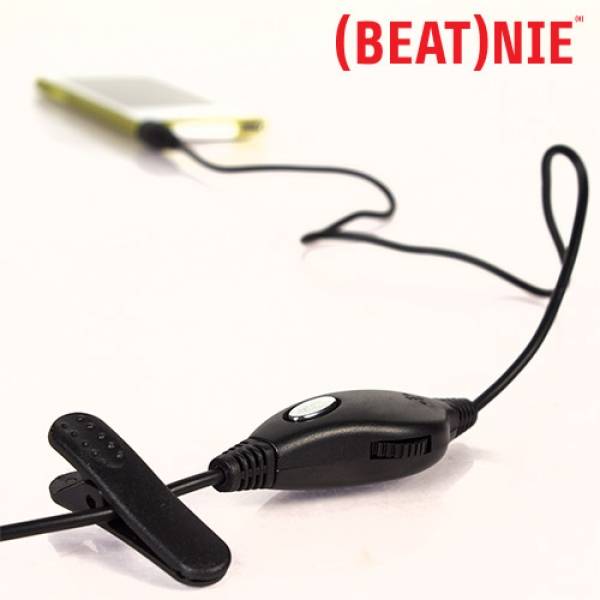 Beat-nie Black Hat with Bulit-In Earphones