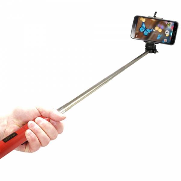 Bluetooth Black Selfie Stick with Zoom