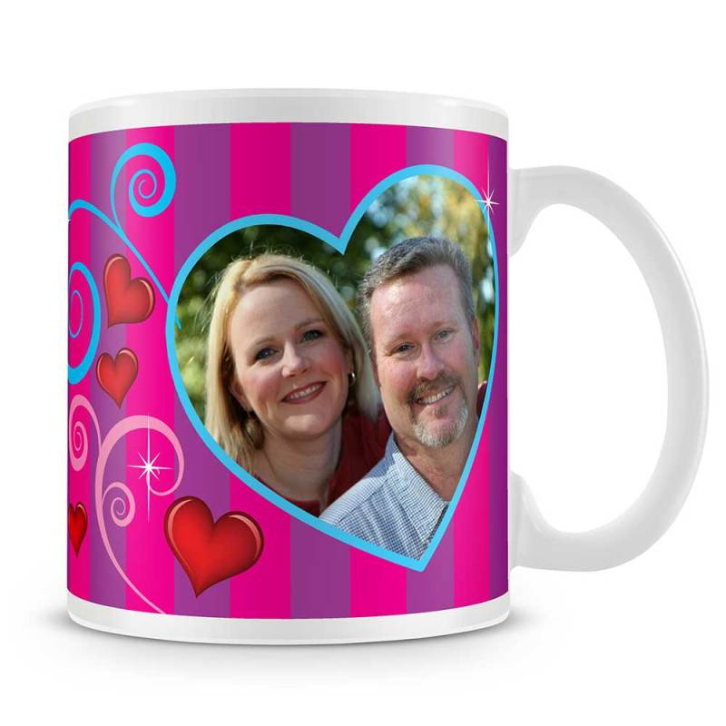 I Love You As Gaeilge Personalised Photo Mug