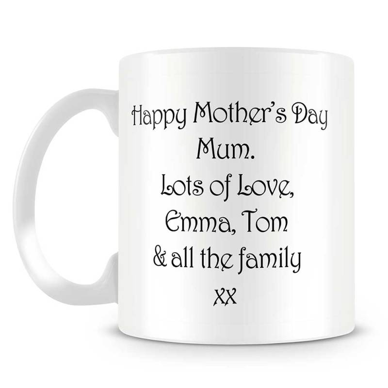 If Mums Were Flowers Personalised Mug