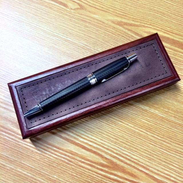 Black Pen in Gift Box from Tipperary Crystal