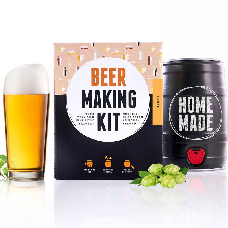 Brewbarrel - Home Brewing Kit - Lager, IPA or Cider