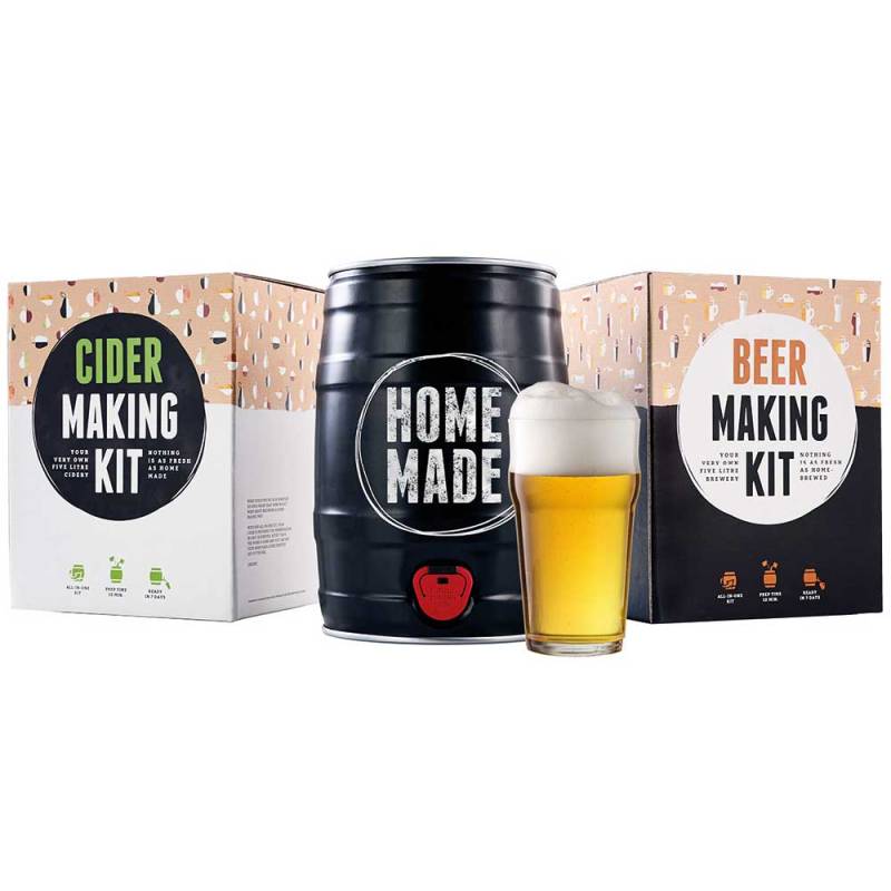 Brewbarrel - Home Brewing Kit - Lager, IPA or Cider