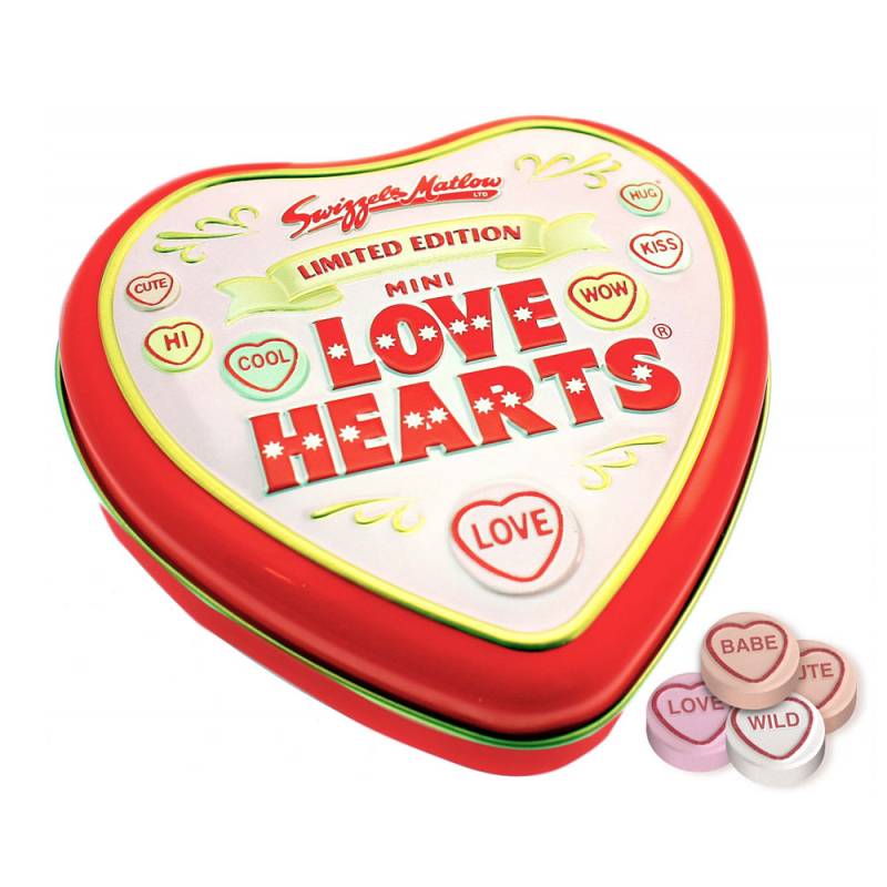 Love Hearts Tube 100g