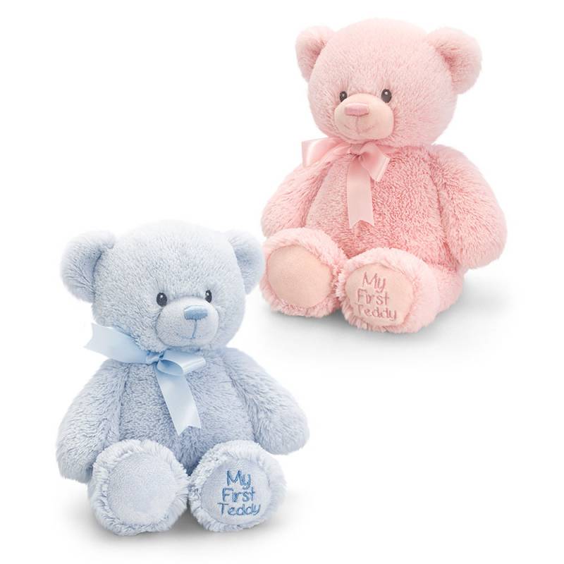 My First Teddy - Blue or Pink