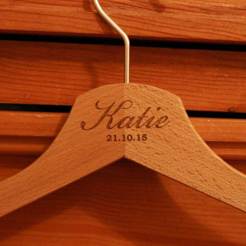 Personalised Wooden Hanger