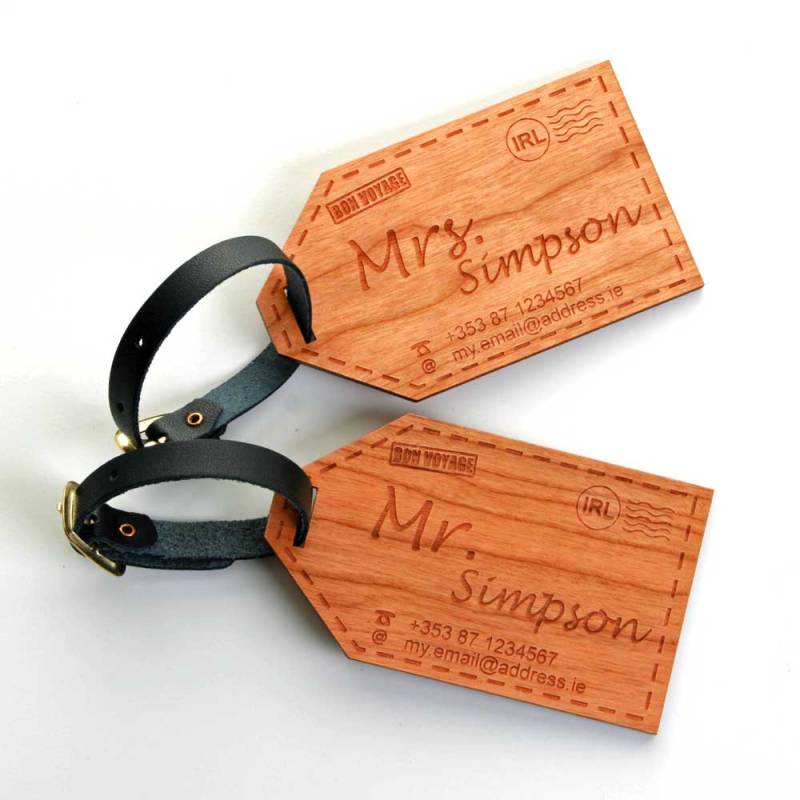 Personalised Luggage Tags