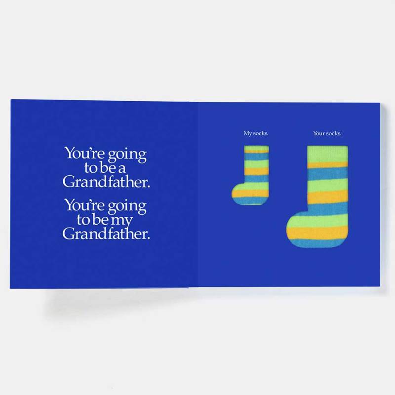 You're Going To Be My Grandfather Book & Sock Set