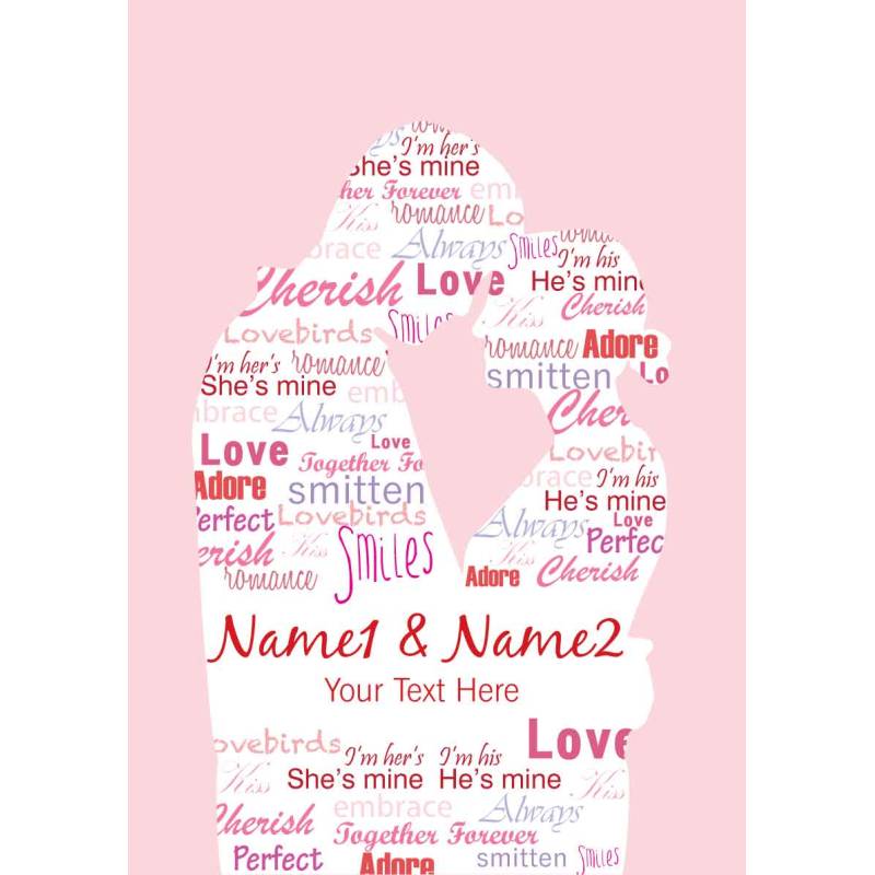 Love Personalised Framed Poster