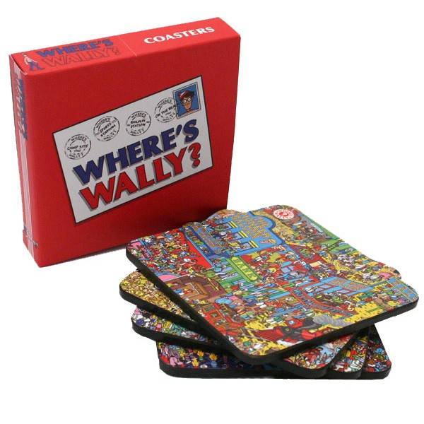 Where's Wally? Coasters