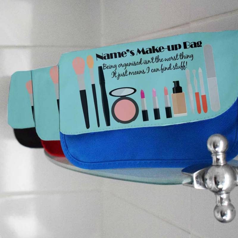 Organised Quote Personalised Make-up Bag