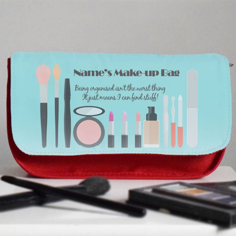 Organised Quote Personalised Make-up Bag