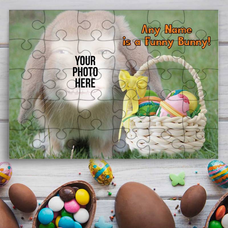 Easter Photo Personalised Jigsaw