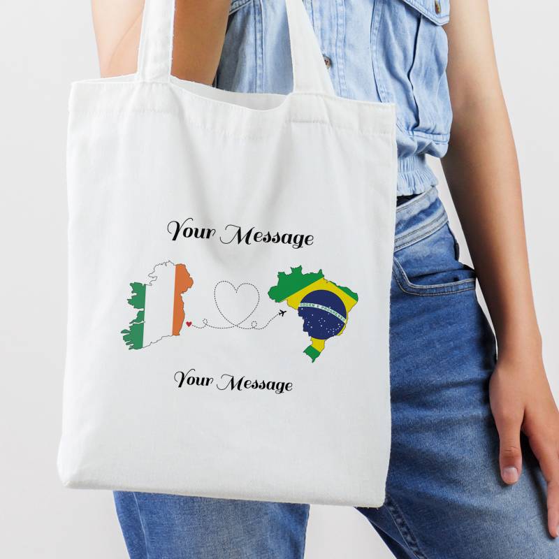 Sending Love - Personalised Tote Bag