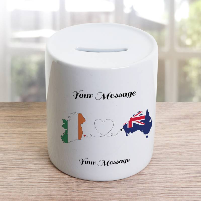 Sending Love - Personalised Money Box