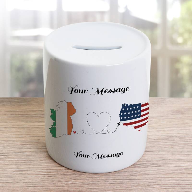 Sending Love - Personalised Money Box