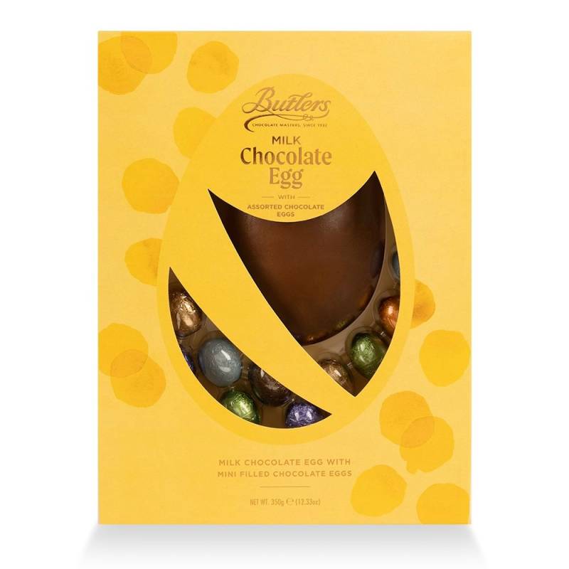 Butlers Large Milk Chocolate Boxed Egg With Mini Filled Eggs 350g