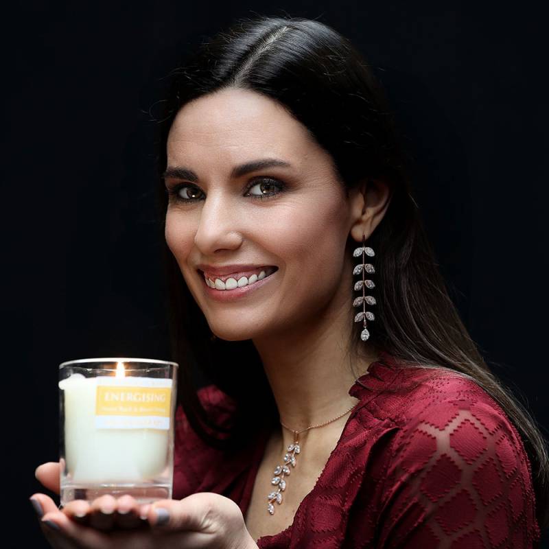 Aromatherapy Candle: Inspiring - Bay Leaf & Mint