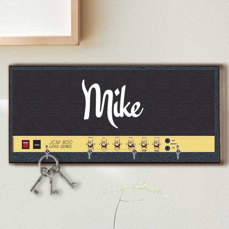 Amp Personalised Key Hanger