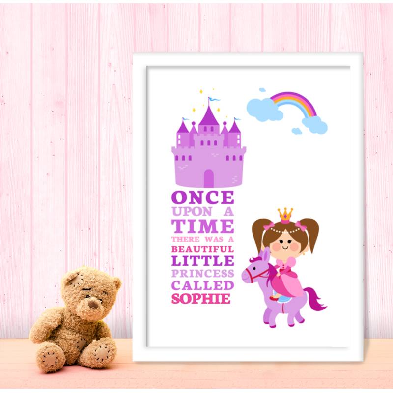 Princess Personalised Poster