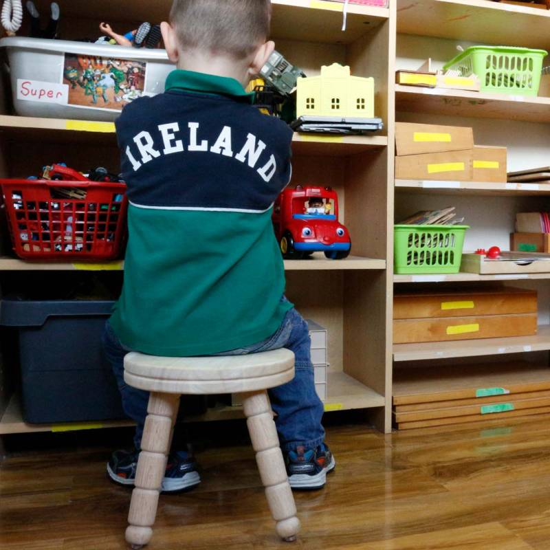 Children's Personalised Tracker Milk Stool