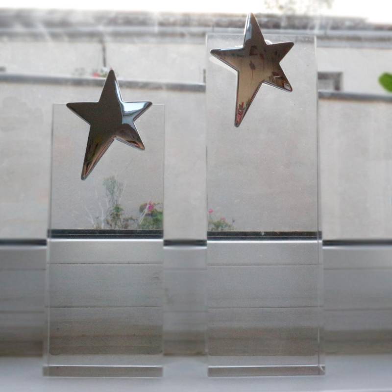 Crystal Star Award Ornament