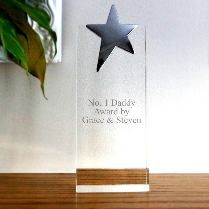 Crystal Star Award Ornament